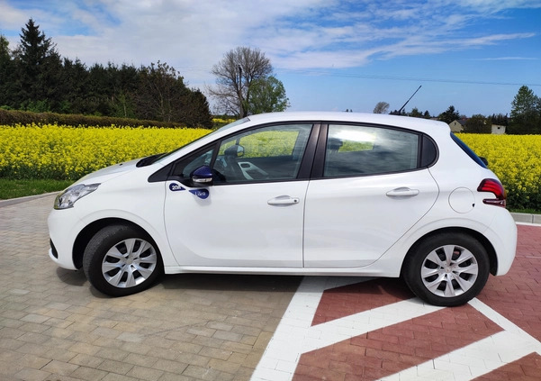 Peugeot 208 cena 20000 przebieg: 127000, rok produkcji 2018 z Kałuszyn małe 7